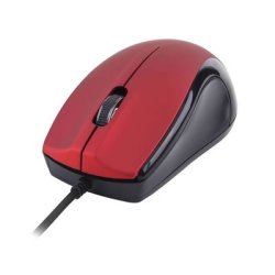 Astrum 3B Wired Large Optical USB Mouse - MU110 Red