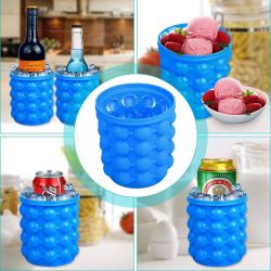 2-IN-1 Ice Cube Maker And Ice Bucket