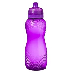 - 600ML Wave Bottle - Purple