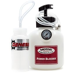 Brake Bleeding Kit With Genesis Bleeder Bottle And Motive 0100 Power Bleeder