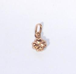 9ct Yellow Gold Clover Charm