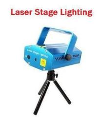 MINI Laser Light Lighting Projector Portable Dj Disco Stage Light With 4 Kinds Of Pattern