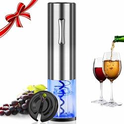 Componall Electric Wine Opener Automatic Electric Corkscrew USB Rechargeable Cordless Wine Bottle Opener With Foil Cutter