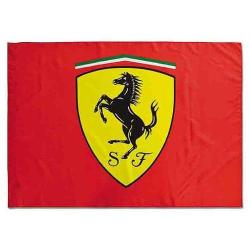 Ferrari Scudetto Flag - Red