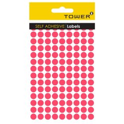 TOWER - Colour Code Labels C10SFP Flu Pink