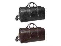 Gary Player Luxury Leather Weekend Bag - One-size Black