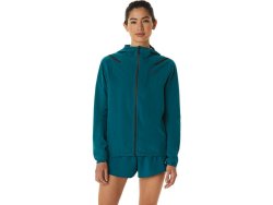 ASICS Women's Accelerate Waterproof 2.0 Jacket - Md Velvet Pine