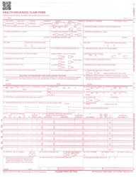 New Cms 1500 Health Insurance Claim Forms Hcfa Approved Version 02 12 - Ream Of 100 Forms