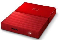 Wd My Passport Portable 1TB 2.5-INCH Hard Drive - Red