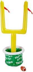 Beistle 50083 1-PACK Inflatable Goal Post Cooler With Football For Parties 28-INCH Width By 6-FEET 2-INCH Height
