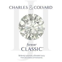 Charles & Colvard 2.00 Carat Round Excellent Cut Classic Moissanite