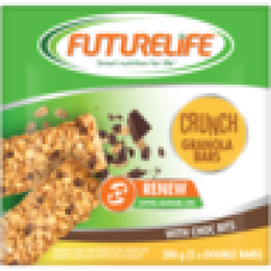 Futurelife Renew Crunch With Choc Bits Granola Bars 5 X 40G