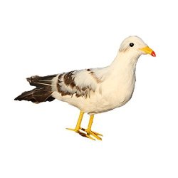 Jili Online Large Emulation Artificial Bird Realistic Natural Home Tree Decor Toy Multichoices - Seagull 2