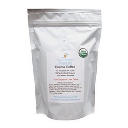 Purelife Enema Coffee- 1 Lb - Organic Gerson Specific - Air Roasted Medium