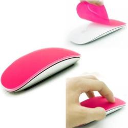 Silicone Soft Mouse Protector Cover Skin For Mac Apple Magic Mouse Magenta