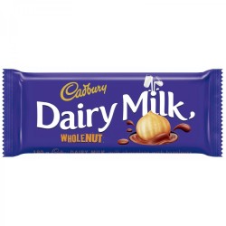 CADBURY Dairy Milk Whole Nut Chocolate Slab 150g