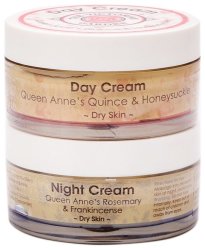 Victorian Garden Quince & Honeysuckle Day Cream & Rosemary & Frankincense Night Cream - Value Pack