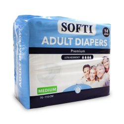 Adult Diapers 14'S Medium