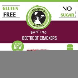 Beetroot Crackers