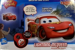 Disney Pixar Cars Lightening Mcqueen Interactive Wall Character Ages 3+