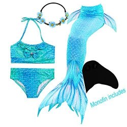 mermaid fin bathing suit