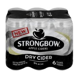 Strongbow Dry Cider Cans 440ML X 6