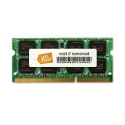 4ALLDEALS Apple Certified 4GB Kit 2 X 2GB DDR3 1066MHZ 204-PIN Sodimm RAM Memory Upgrade For The Macbook Pro 15" 2.4GHZ Intel Core 2 Duo Santa Rosa