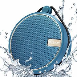Insmy Portable IPX7 Waterproof Bluetooth Speaker Wireless Outdoor Speaker Shower Speaker With HD Sound Support Tf Card Suction Cup 12H Playtime For Kayaking Boating