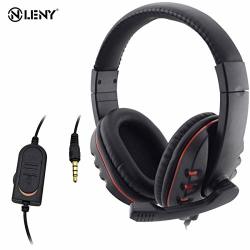 Headset Wired 3.5MM Headset Headphone Earphone Music Microphone For PS4 Game PC Chat