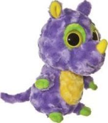 Yoohoo & Friends Plush Toy Rhino Purple 13CM