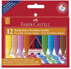 Faber-castell Jumbo Grip Crayons Pack Of 12