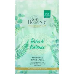 Oh So Heavenly Aromatherapy Bath Salts Detox & Balance 1.2KG