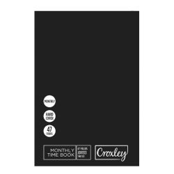 Croxley 47 Folios Monthly Time Books - JD1133 10 Pack