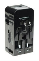 Manhattan Universal Travel Power Plug Adapter