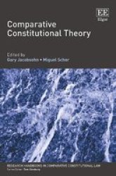 Comparative Constitutional Theory Hardcover