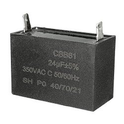 CNCCANEN 2pcs CBB61 4uF+4uF+2.5uF 5 Wire Ceiling Fan Capacitor Start Run 250V//300VAC 50//60Hz