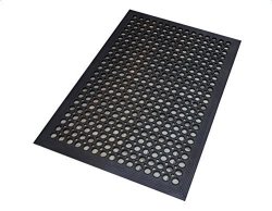 Deals On Z Ztdm Rubber Floor Mat 36x60 Inch Anti Fatigue Drainage