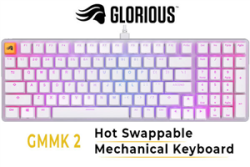 Glorious Gmmk 2 96 Gaming Keyboard White