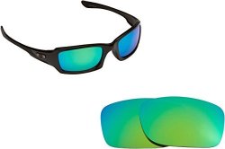 New Seek Replacement Lenses Ffor Oakley Fives Squared - Polarized Green Mirror