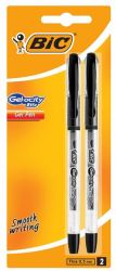 BIC Gelocity Stic Black Pens Pack Of 2