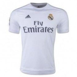 15-16 Real Madrid Home Soccer Jersey Shirt - Deal - S