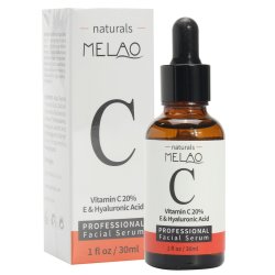 MELAO Vitamin C E Hyaluronic Acid Essence Youthful Skin Care Facial Cream Smoot