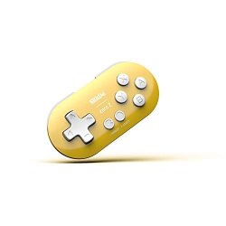 8BITDO Zero 2 Bluetooth Gamepad Yellow Edition - Nintendo Switch