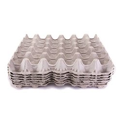 Little Giant Egg Flats For Small To Extra-large Sized Eggs 30 Eggs Per Flat Pack Of 6 Flats