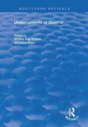 Undercurrents Of Divorce Hardcover
