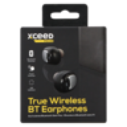 Black True Wireless Bluetooth Earphones