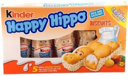 Kinder Happy Hippo Hazelnut 20.7 Gram X 50 Bars