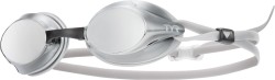 Velocity Metallized Racing Goggles - Silver
