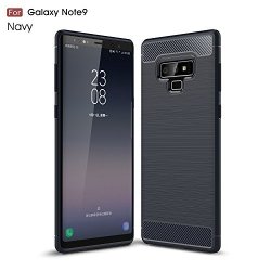 Note 9 Case Samsung Galaxy Note 9 Shockproof Silicone Light Brushed Grip Case Protective Case Cover For Samsung Galaxy Note 9 Navy