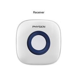 Physen Wireless Doorbell Kit Self Learning Code Plug-in Door Chime W 52 Melodies And 4 Level Volume Accessory:receiver Accessory:receiver C-white